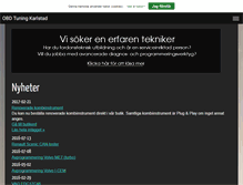 Tablet Screenshot of obdtuning.se